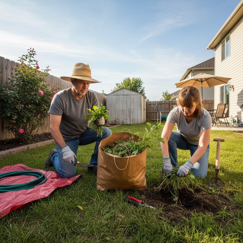 Garden Deweeding